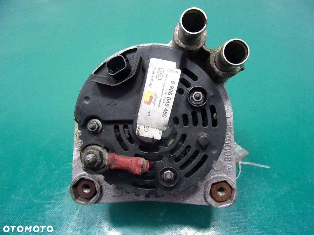 RENAULT MEGANE II 2.0T ALTERNATOR WODNY 0986049450 - 7