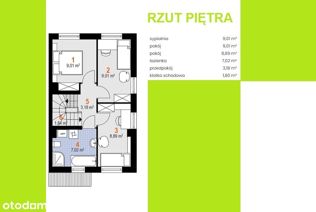 Nowoczesny segment z działką - Pełny obrazek: 3/10