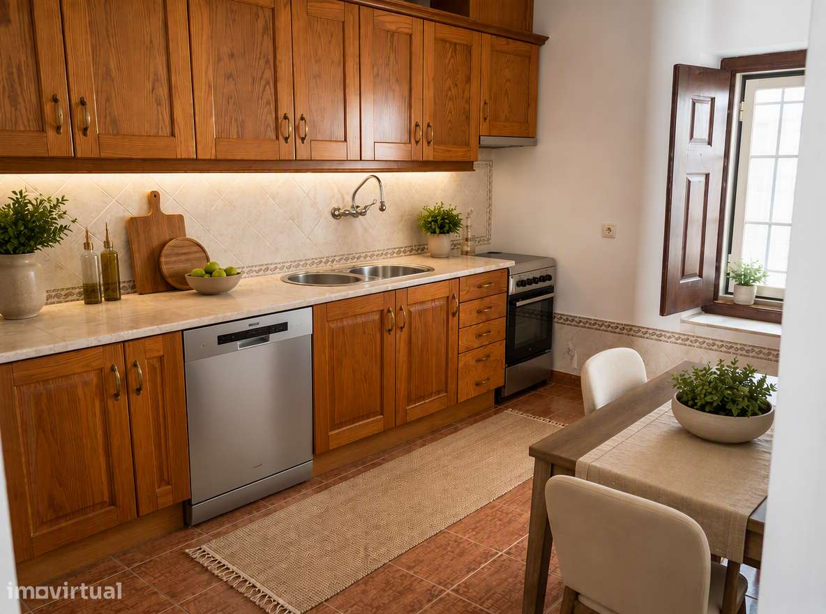 Prédio para investimento em Torres Novas com 3 apartamentos T0 e T1 em-22