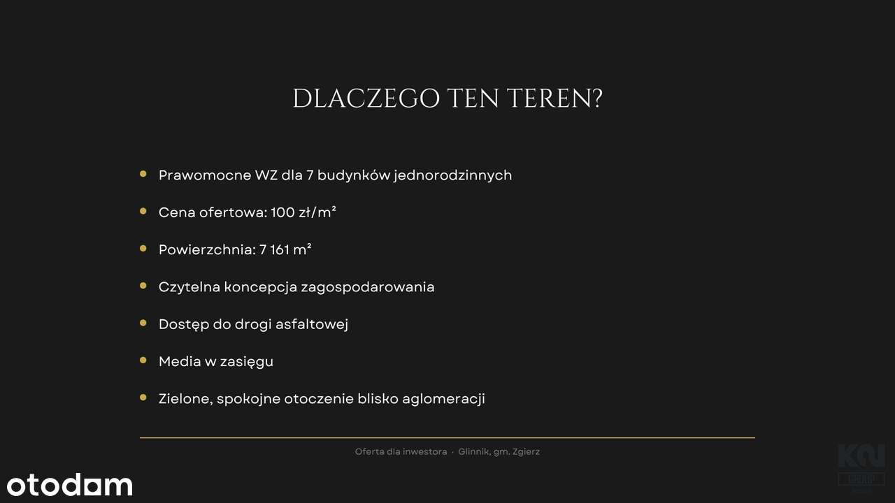 Warunki zabudowy- 7 domów jednorodzinnych-13