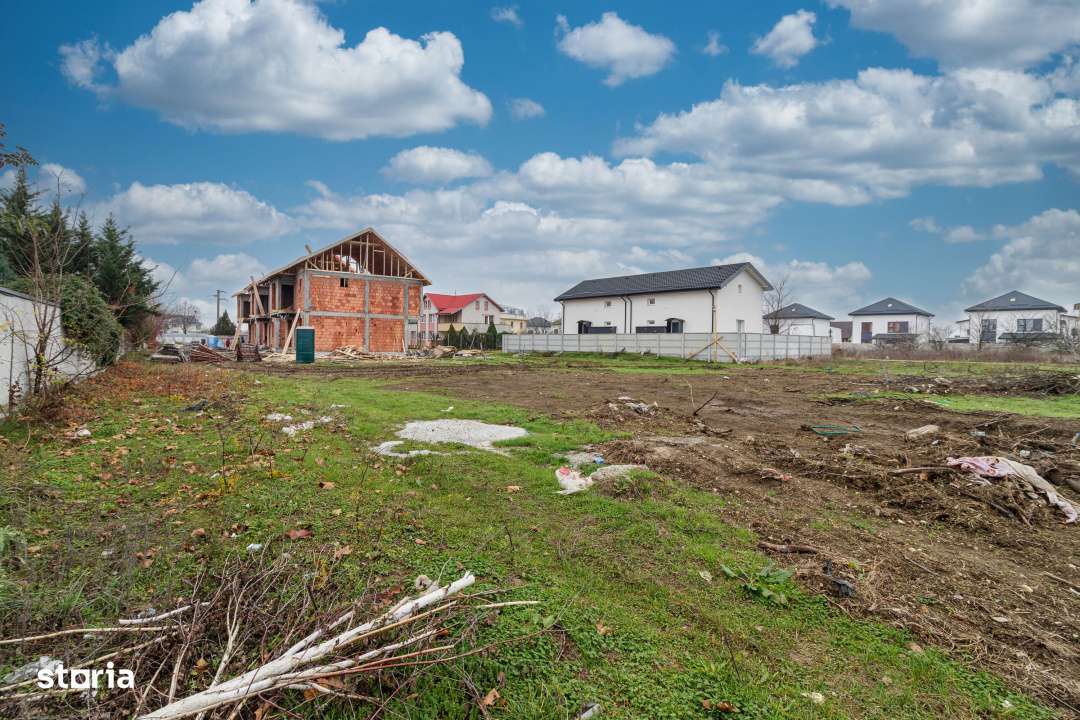 Teren intravilan 500 mp Bragadiru - Maracineni colt cu Ghidiceni - Imagine principală: 2/3