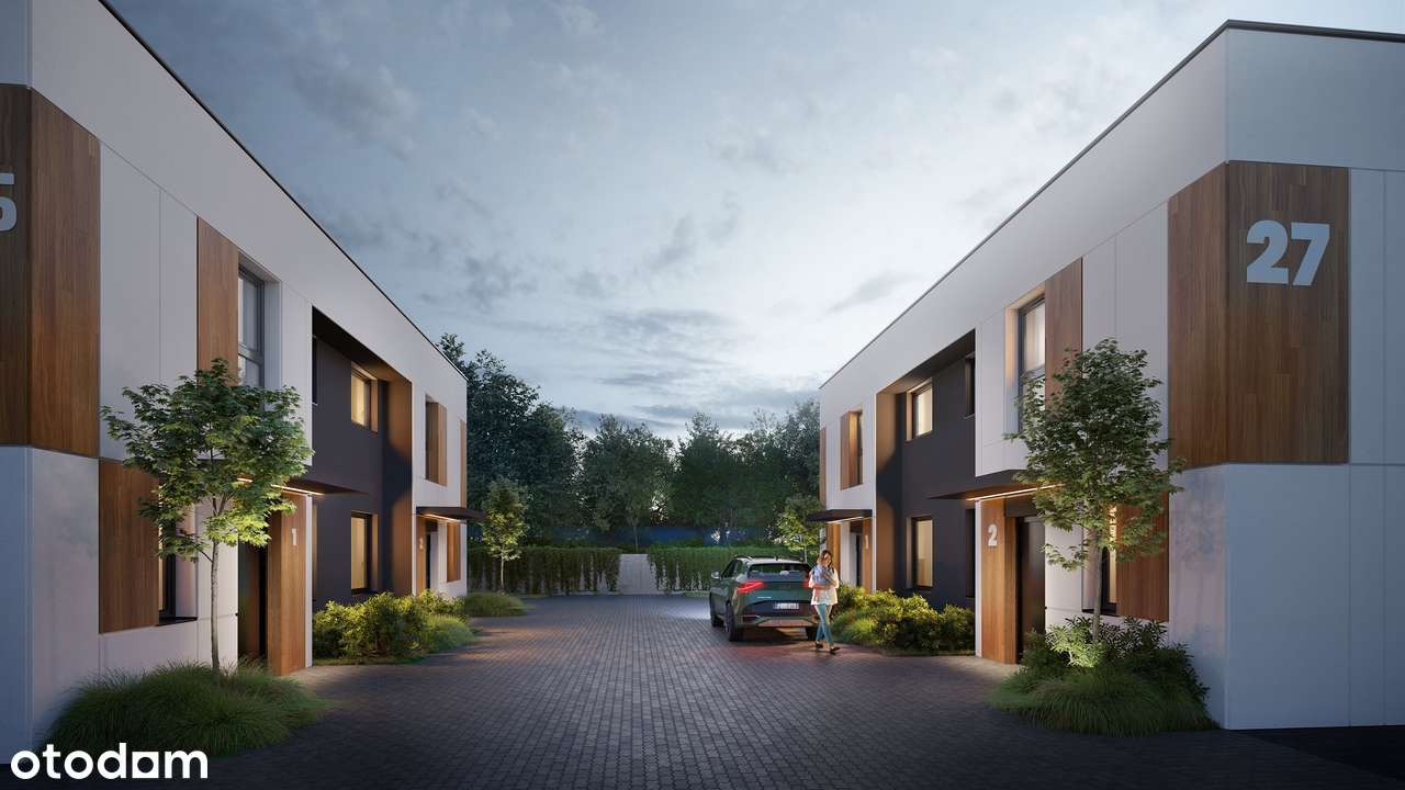 Enklawa pod lasem - 31/1, ogród, 2 miejsca postojowe, 4 pokoje - Pełny obrazek: 3/10