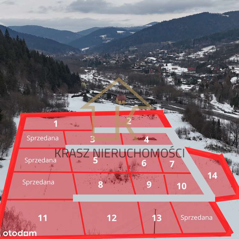 Widokowe działki w górach z idealnym dojazdem-2