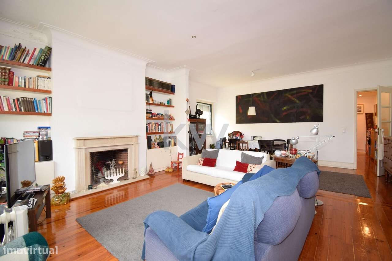 T3 Campo de Ourique I 2 Varandas I Arrecadação - Grande imagem: 3/20