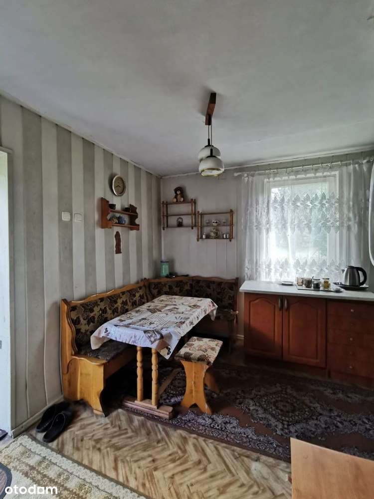 Mały domek murowany z dużą działką, lasy, rzeczka-6