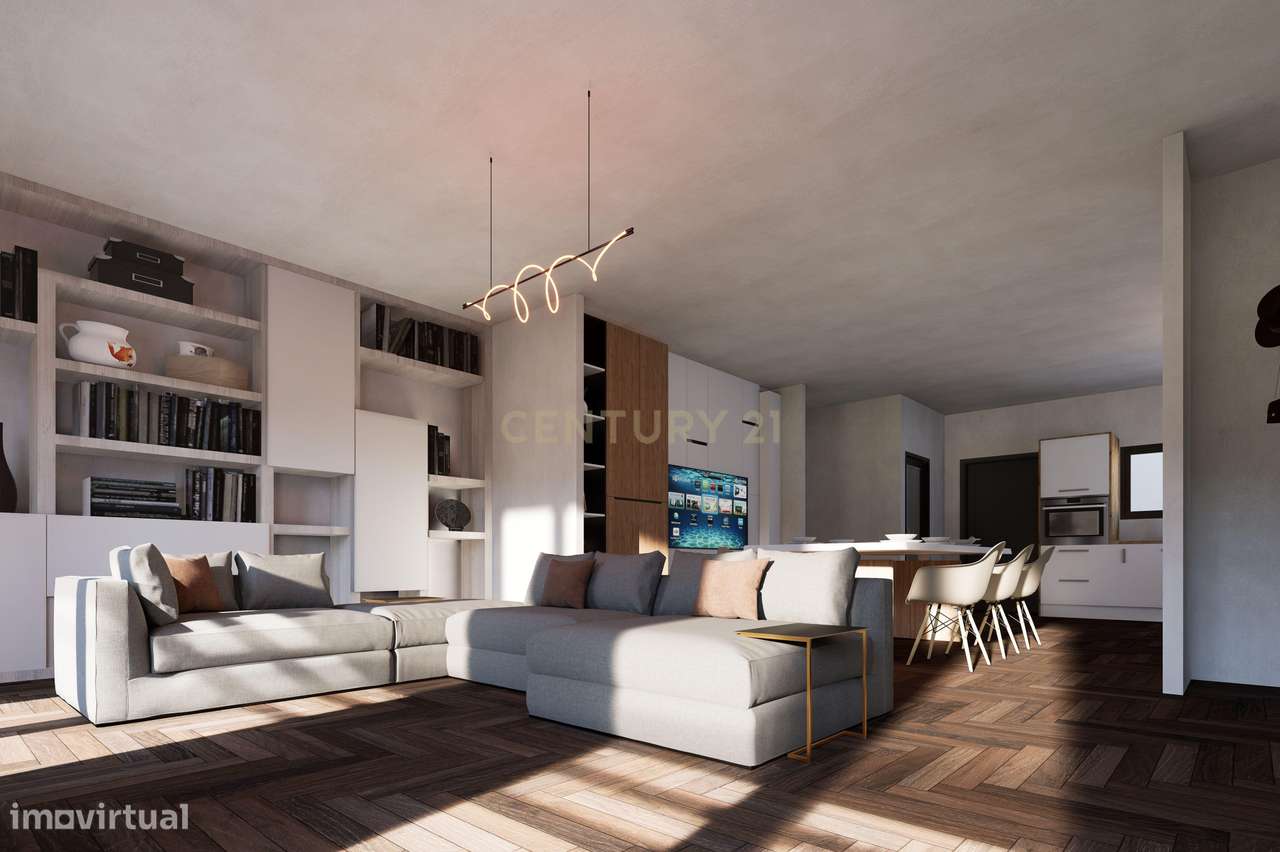 Terreno com Projeto Arquitetónico Aprovado para Quatro Moradias.-5