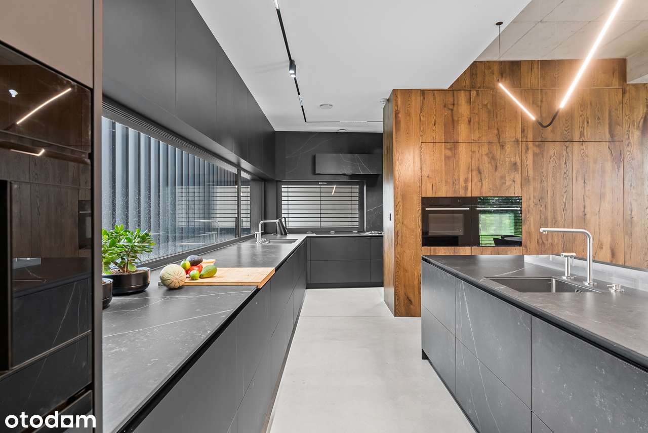 Nowoczesny parterowy dom prawie 6m wysokości, Luksus i elegancja-5