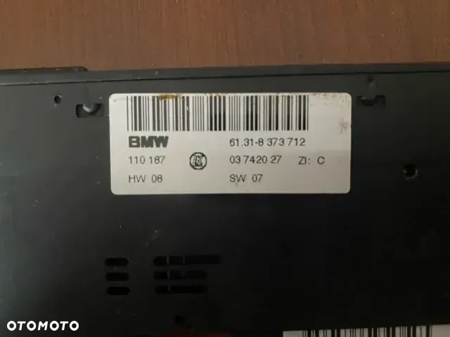 PANEL PRZEŁĄCZNIKI ASC GRZANIE FOTELI BMW E39 83737712 - 3