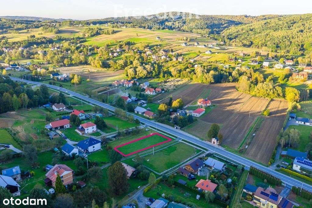 Działka budowlana przy drodze asfaltowej - Pełny obrazek: 2/14