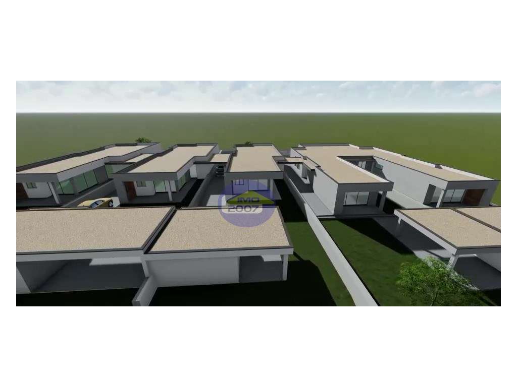 Moradia T3 térrea com pátio, jardim e garagem fechada para dois carros - Grande imagem: 5/20