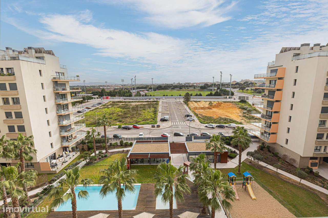 Apartamento no River Terraces com magnifica vista rio-22