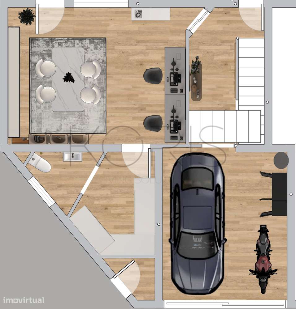 Moradia T2+1 no centro da cidade de Estarreja-17