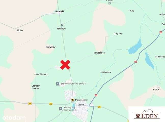 Na sprzedaż działka rolno-budowlana w m. Zakrze, tylko 2 km od Łosic. - Pełny obrazek: 5/5