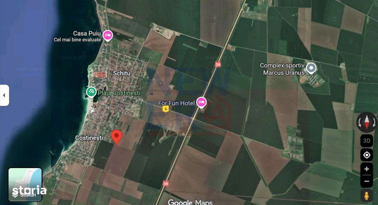 De vanzare Teren intravilan 5000 mp - Costinesti-Constanta - Imagine principală: 3/9