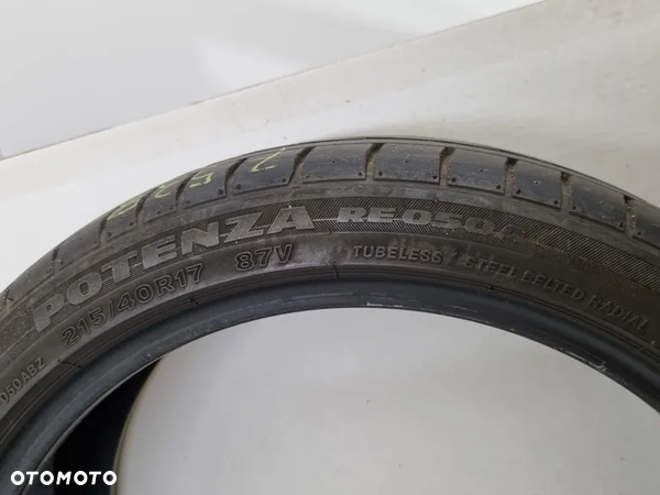 Opony K7528 Bridgestone 215/40R17 letnie para wysyłka-odbiór - 6