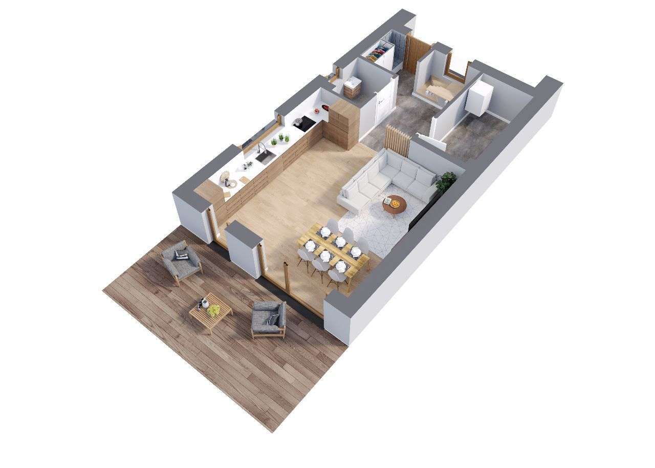 Dom wolnostojący - typ B - Pełny obrazek: 2/12