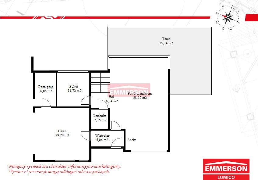 Nowoczesny/ działka 10,43 a/5 pokoi/ - Pełny obrazek: 5/9