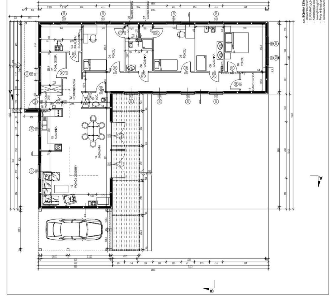 Nowoczesny dom 190 m2 5 pokoi k.Podkowy Leśnej-16