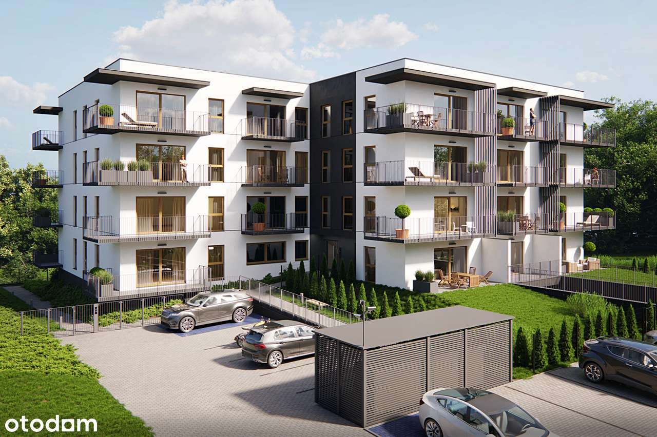 Nowe, niskoczynszowe mieszkanie z ogrodem w Centrum!-4