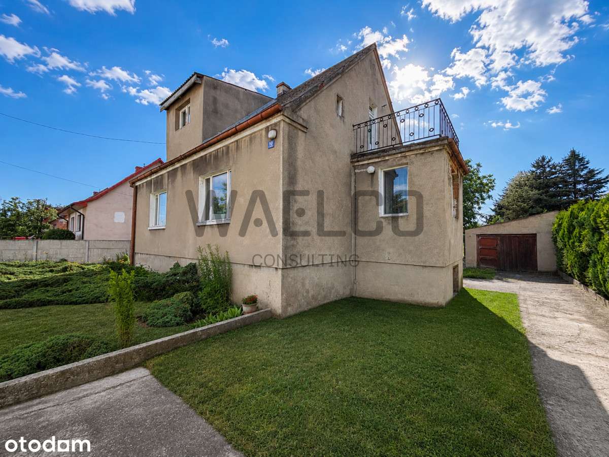 Dom 143 m², 801 m² działka z WZ na bliźniaki.