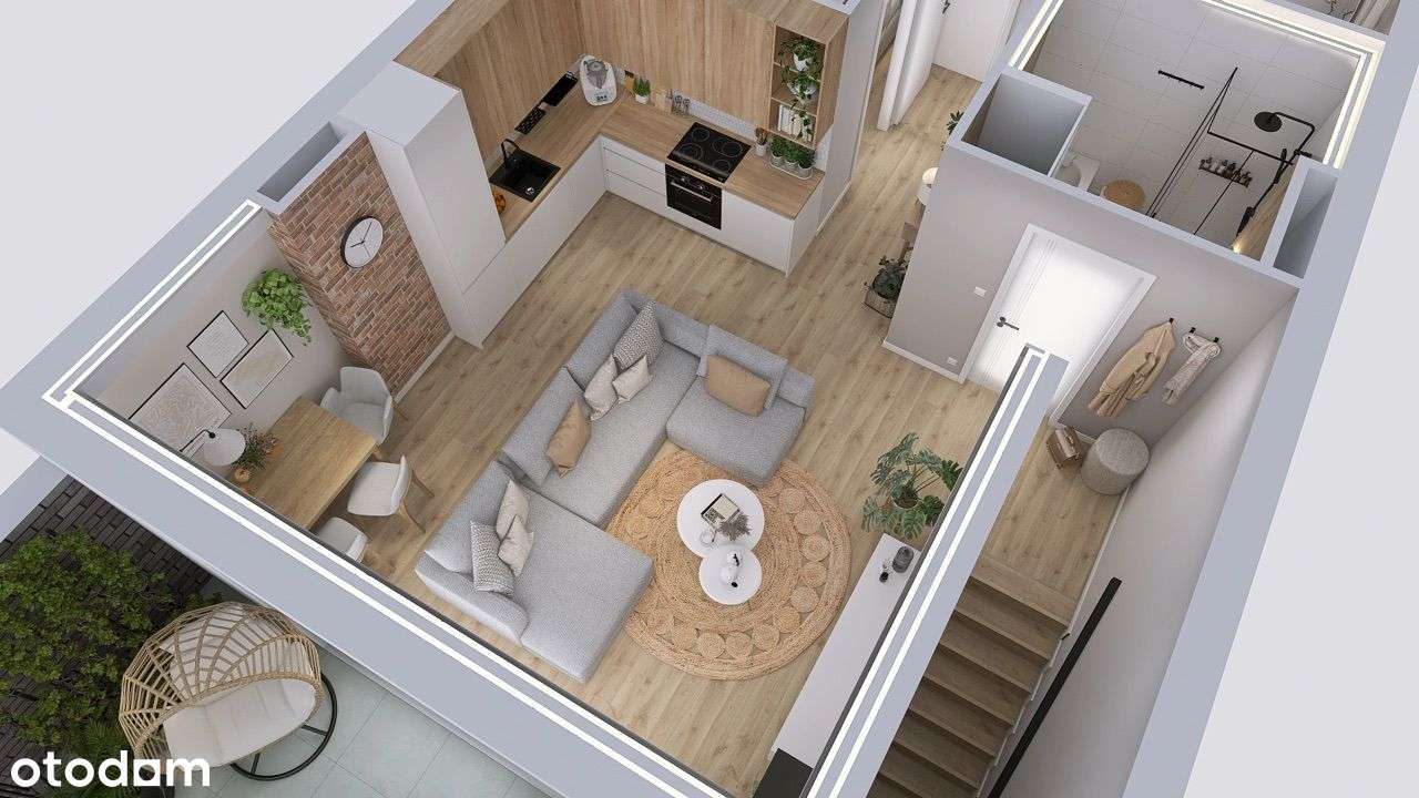 Mieszkanie deweloperskie z balkonem z pompa ciepła - Pełny obrazek: 5/10