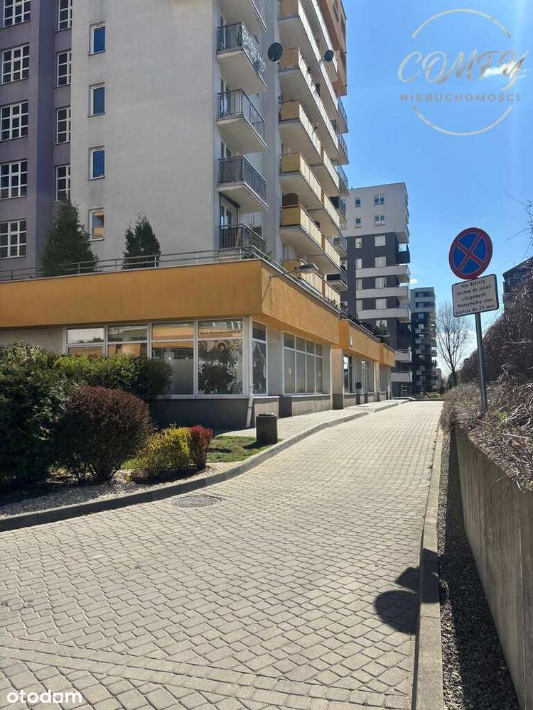 Frontowy lokal użytkowy– 48,2m² - al. 29 Listopada - Pełny obrazek: 1/4