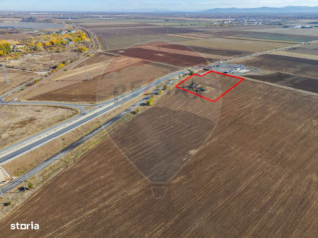 Teren intravilan 13.482 mp pe Centura Nord Arad, front 188 m-3