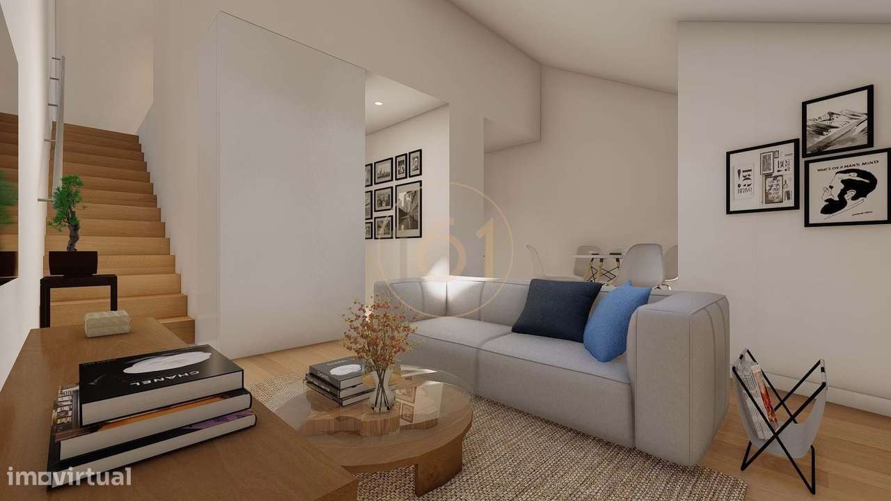 Apartamento T0+1 Duplex  em Vila Nova de Gaia com varanda - Grande imagem: 3/19