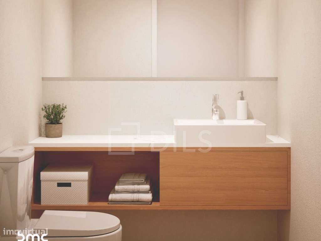 Apartamento T3 com área exterior em Matosinhos-6