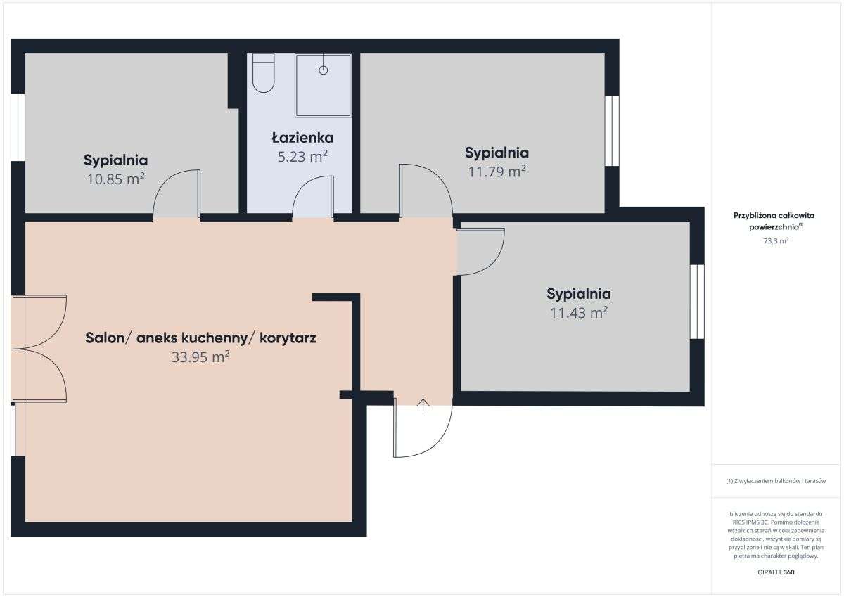 4 pokoje, blisko szkoły-16