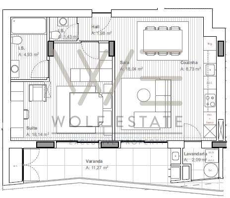 Apartamento T1 Venda em Ferreiros e Gondizalves,Braga-8