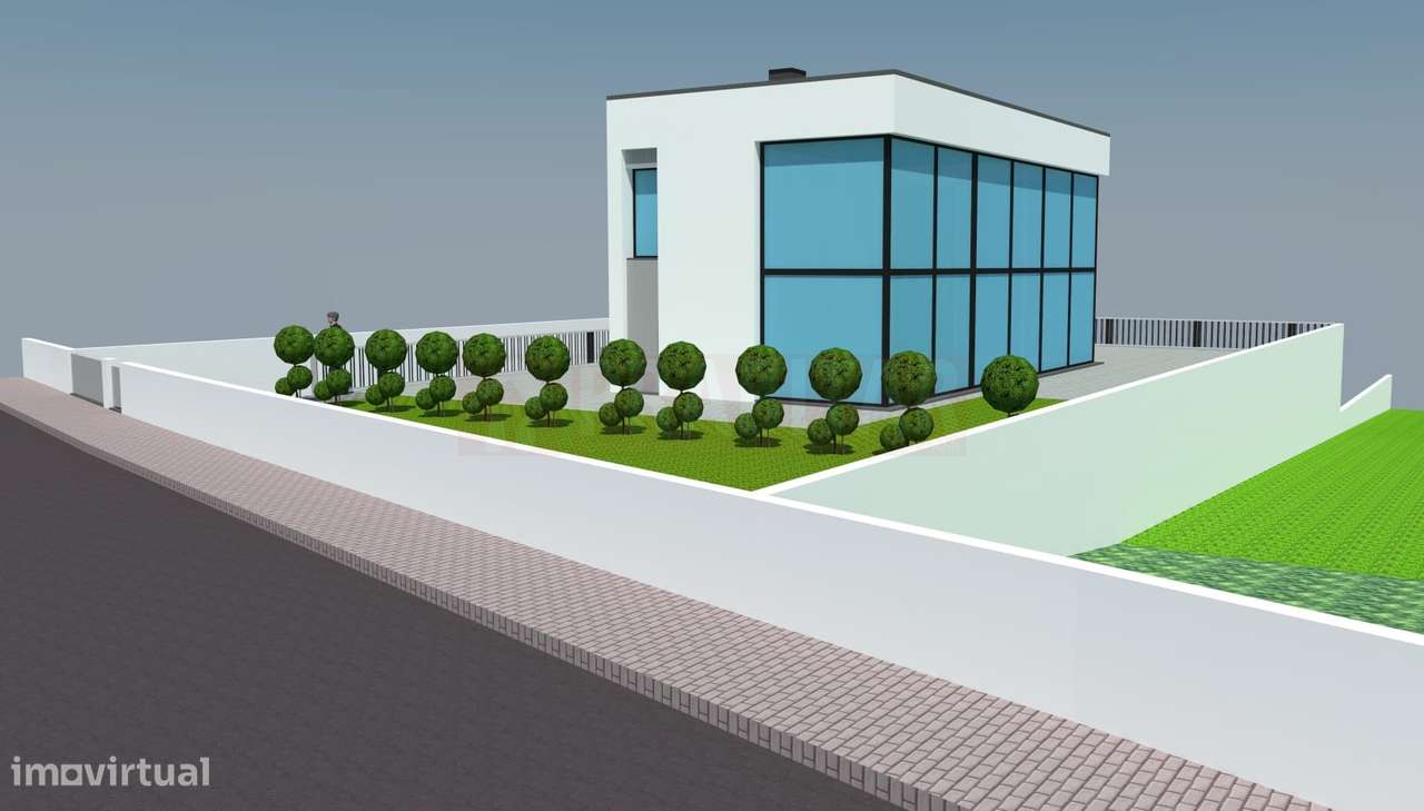 TERRENO COM PROJETO APROVADO PARA 2 MORADIAS NA MAINÇA - LORDEMÃO-1