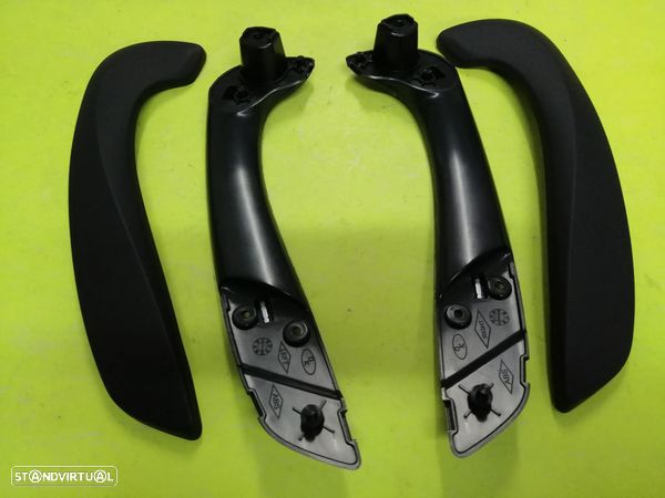 Punhos /Manipulos das portas Interiores Renault Megane III 3 Mk3 2008 - - 1