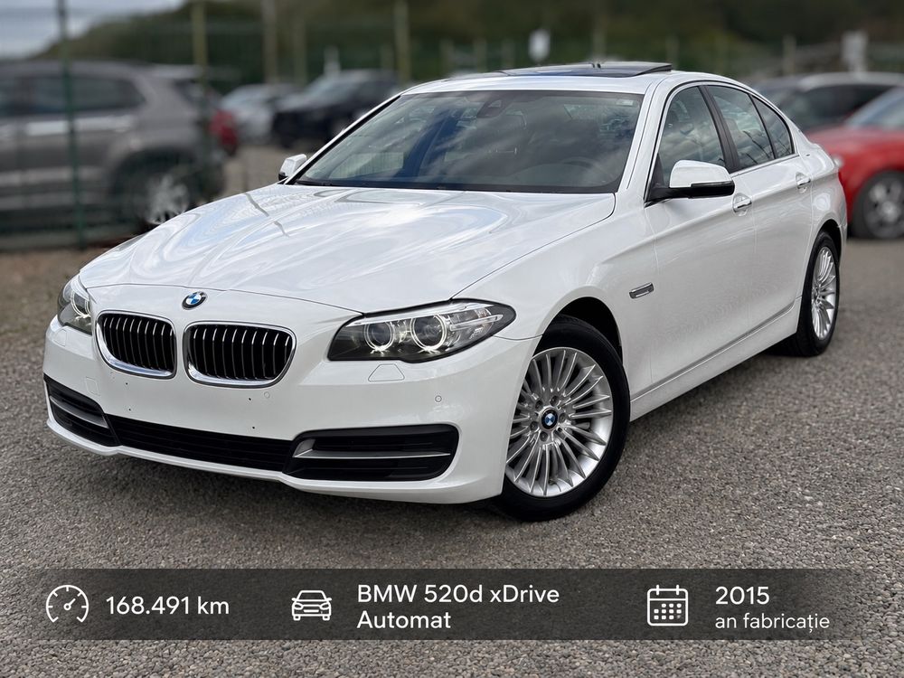 BMW 5 Series F10/F11/F07 [2010 - 2017] 520d xDrive Aut. Luxury Line 2015