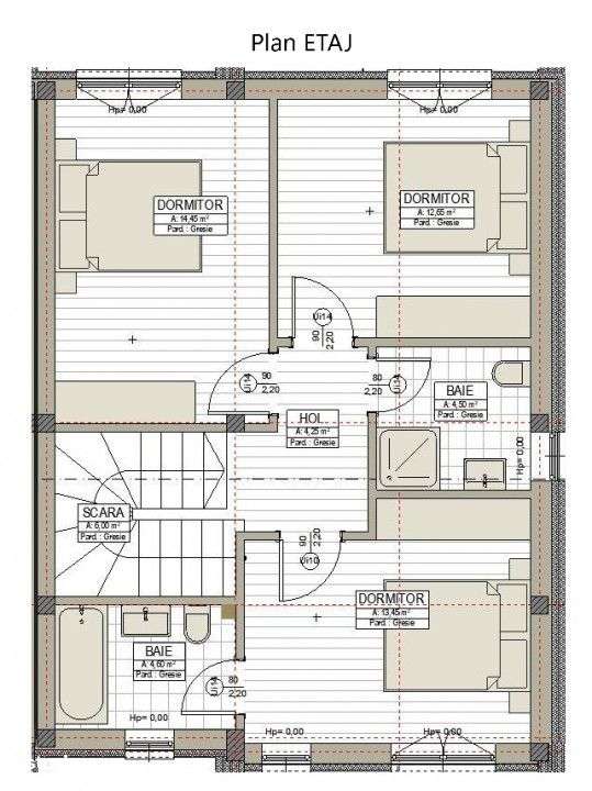 0% comision! Casa cu CF zona Stadion, 2 parcari, incalzire in pardosea - Imagine principală: 4/9
