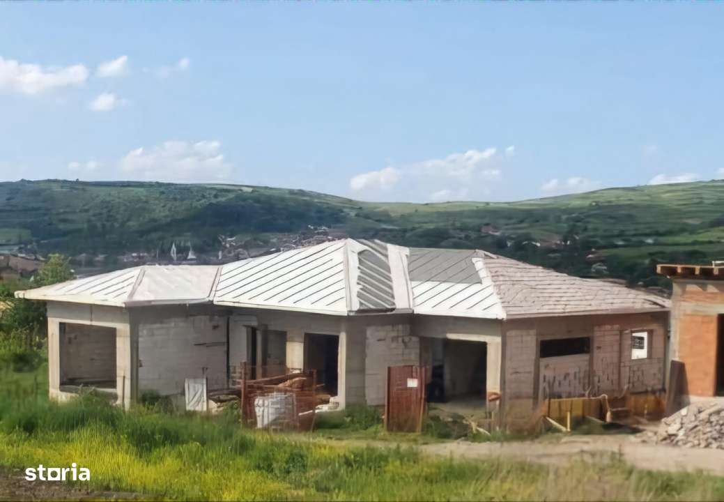 Casa pe un nivel, 164mp, 590mp teren, Chinteni - Imagine principală: 4/5