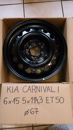 felgi stalowe nowe felga stalowa Kia Carnival I 15 - 1