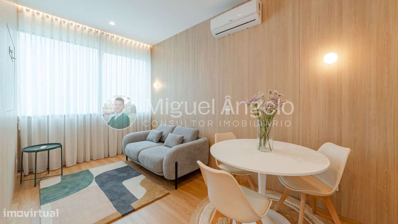 Apartamento T0 totalmente novo e mobiliado com lugar de garagem, Porto - Grande imagem: 4/21