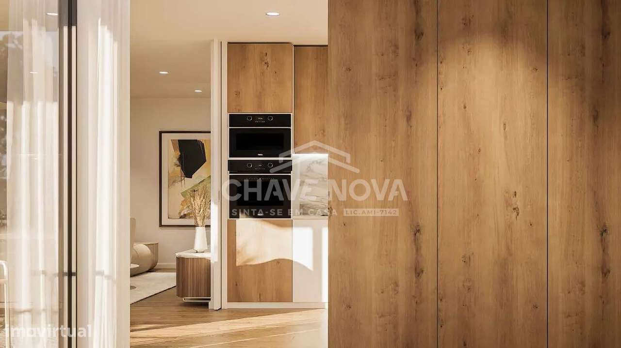 T2 Novo c/ Lugar de Garagem em S. João da Madeira-16
