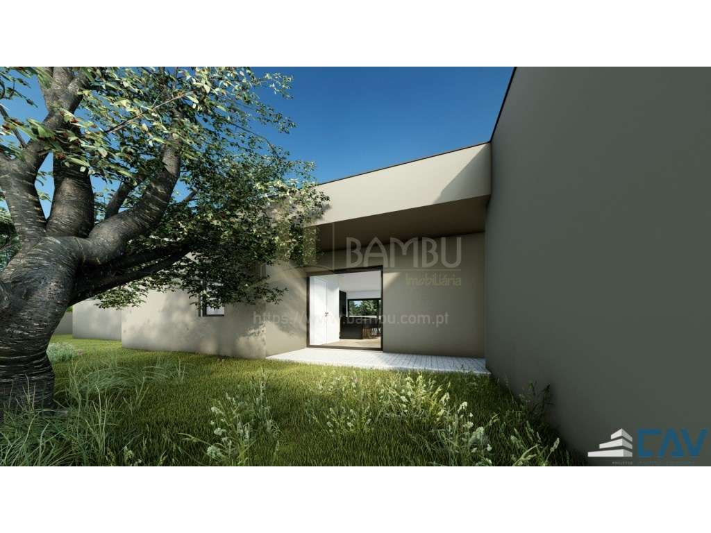 Moradia T3 de Arquitetura Moderna com Piscina - Em Construção-7