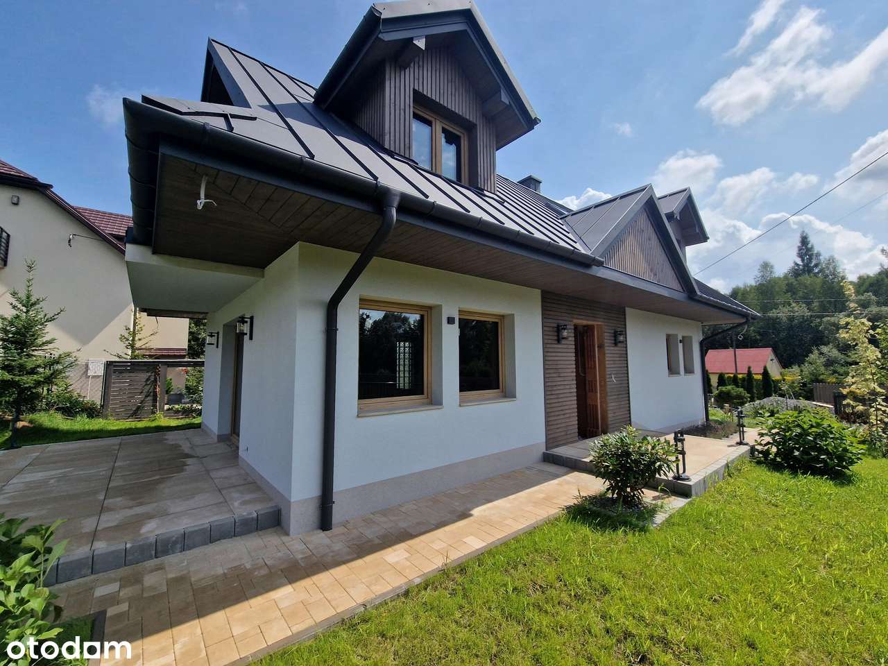 DOM 2 PIETRA - 140 M2 - DZIAŁKA 7 ARÓW - ZARZYCE