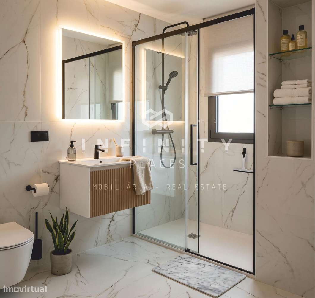 Apartamento T2 2º andar novo empreendimento-2