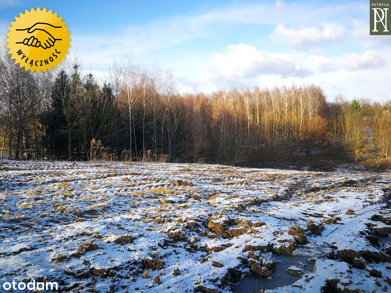 Piękna widokowa działka, blisko PKP-0