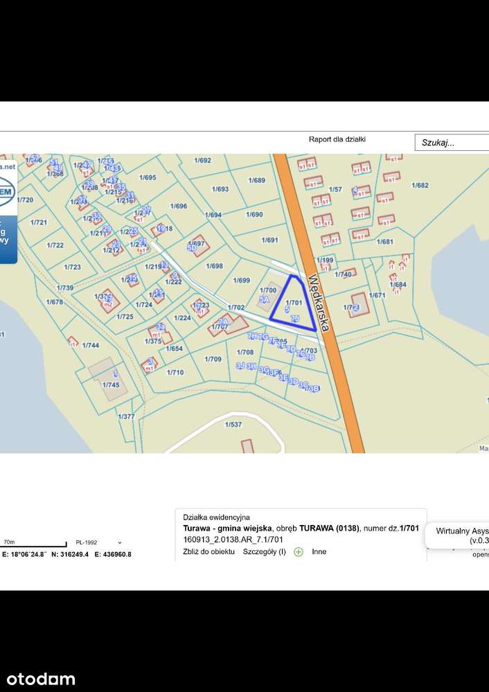 Działka budowlana pomiędzy trzema jeziorami turawskimi - Pełny obrazek: 4/11