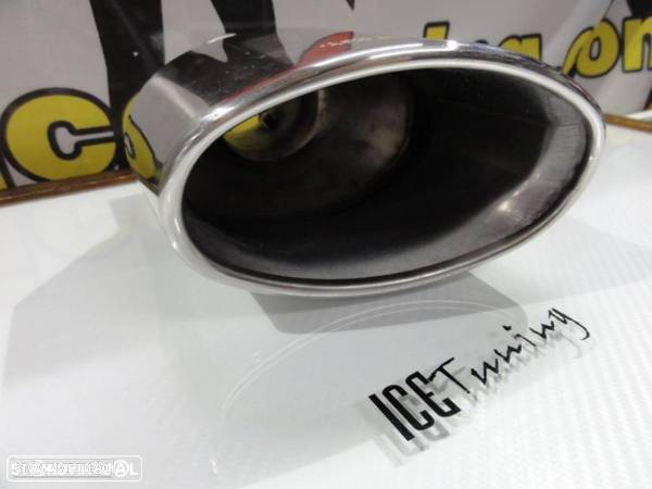 Ponteiras de escape Oval tipo cupra 142x80mm x 210MM 100% de inox Lado condutor - 5