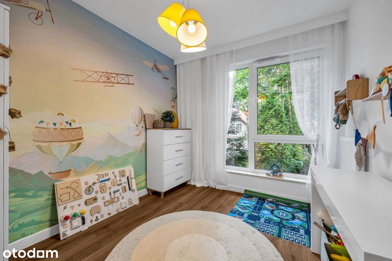 Nowoczesny segment w otulinie lasu-7