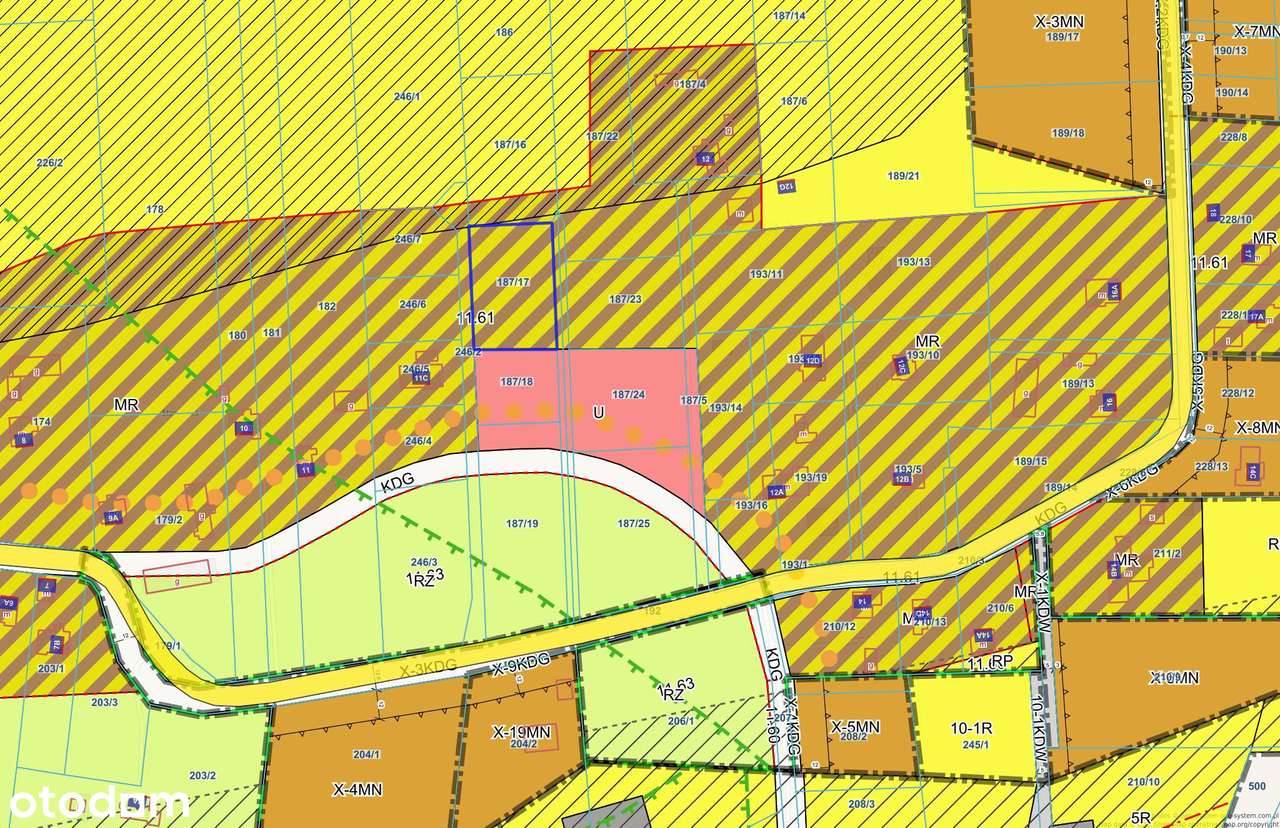 Działka budowlana – Baszki-Gmina Niemce 5 km od Lublina - Pełny obrazek: 5/15