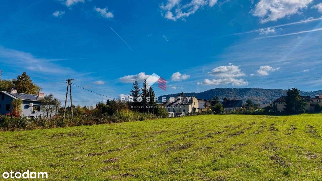 Działka budowlana pod lasem Kozy-7