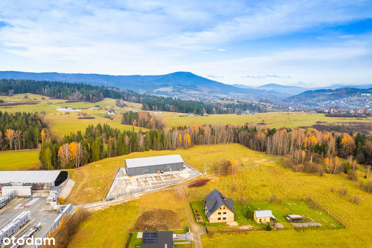 Działka z pozwoleniem w Rabce-Zdrój – media na miejscu, dwa wjazdy-13