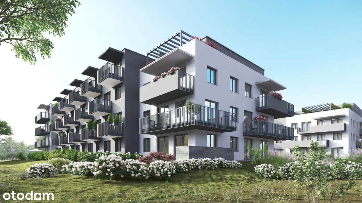 3-pokojowe mieszkanie 57m2 + balkon